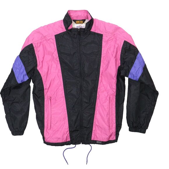 Tiara Jackets & Blazers - Vintage Tiara Sport Colorblock Women's Jacket Medium GORE-TEX Nylon 90's Retro